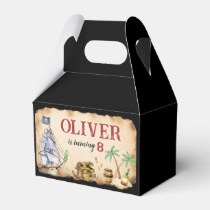 Pirate Birthday Party Favour Box