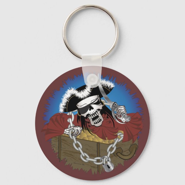 Pirate Booty Key Ring (Front)