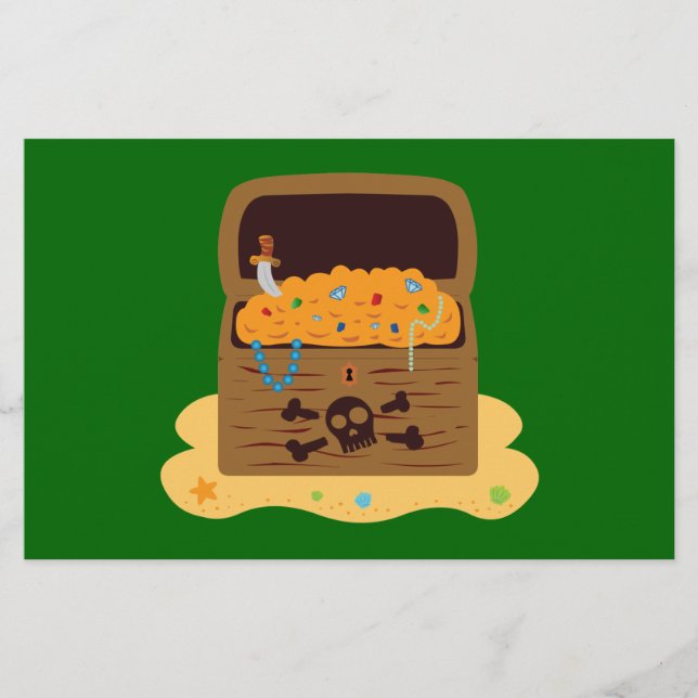 Pirate Booty Treasure Chest (Front)