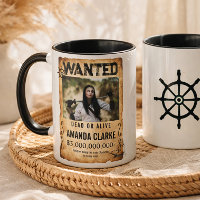 Pirate Bounty Wanted Poster – Custom Photo