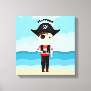 Pirate Boy Canvas Print