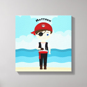 Pirate Boy Canvas Print