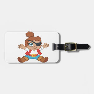 Pirate Boy Luggage Tag