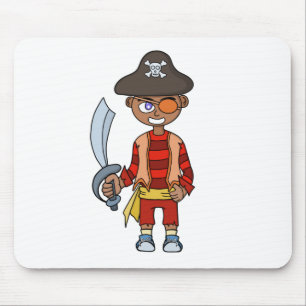 Pirate Boy Mouse Pad
