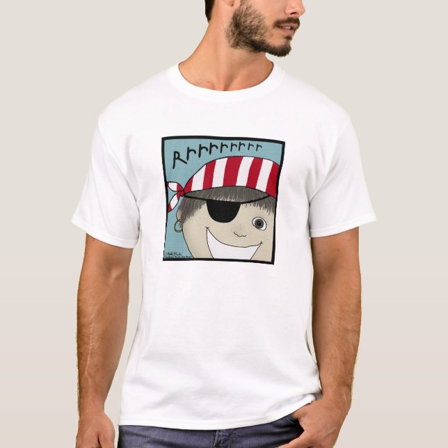 Pirate Boy Rrrrrr T-Shirt (Front)