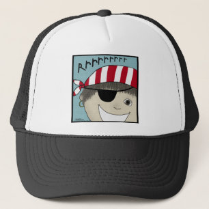 Pirate Boy Rrrrrr Trucker Hat