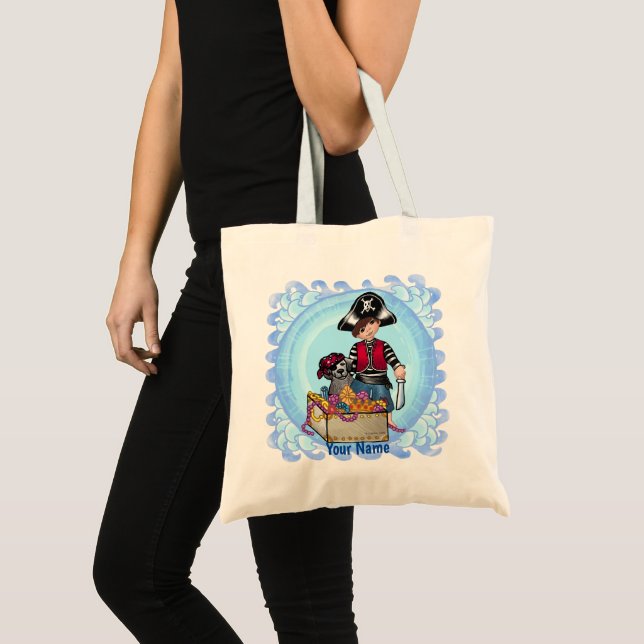 Pirate Boy  Tote Bag (Front (Product))