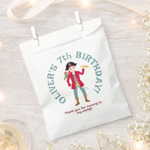 Pirate Boy Treasure Map Fun Birthday Party Favour Bags