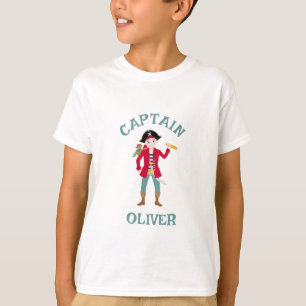 Pirate Boy Treasure Map Fun Birthday Party T-Shirt
