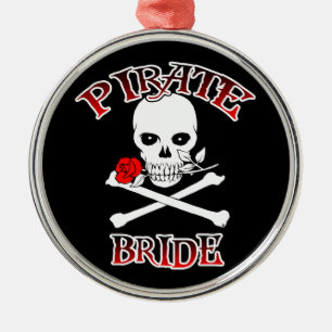 Pirate Bride Metal Tree Decoration