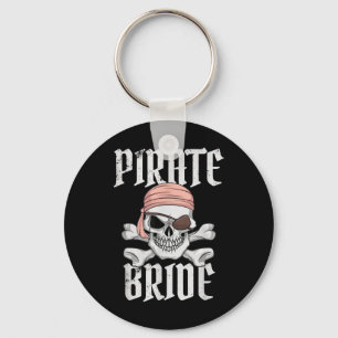 Pirate Bride Pirate Skull & Crossbones Pirate Key Ring