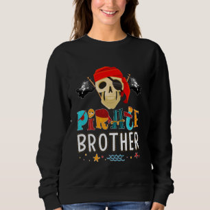 Pirate Brother T-Shirt Pirate Theme Halloween Cost Sweatshirt