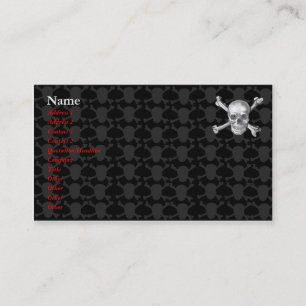 Pirate business card template