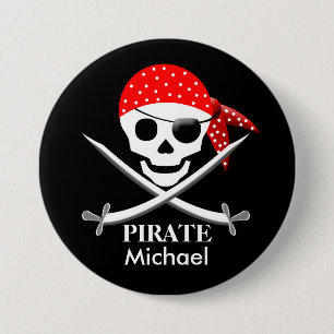 PIRATE BUTTONS - PERSONALIZE - COLLECTION