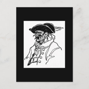 Pirate Captain Postcard