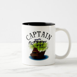 Pirate Captain Two-Tone Coffee Mug