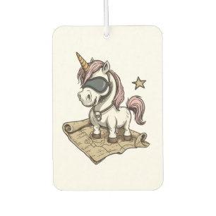 Pirate Captain Unicorn (1) Car Air Freshener