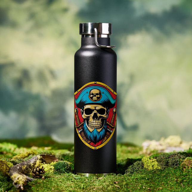 Pirate Captain Water Bottle (Outdoor)
