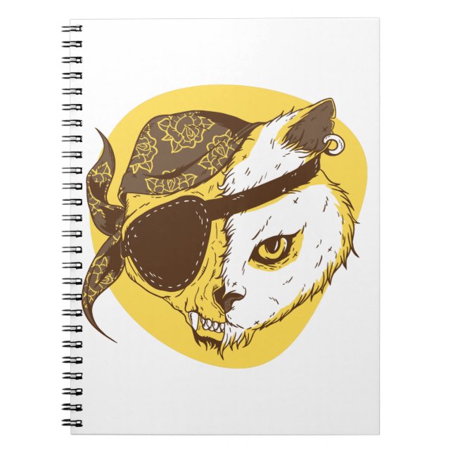 Pirate Cat Notebook (Front)
