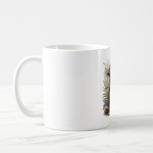 Pirate Cat Treasure Coffee Mug (Left)