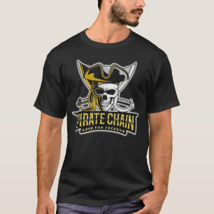 Pirate Chain Arrr For Freedom Crypto Currency T-Shirt