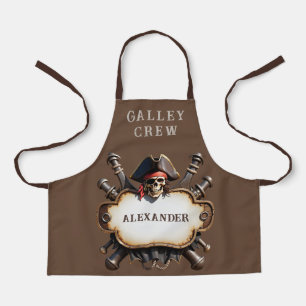 Pirate Chef Personalise Apron