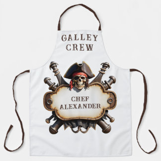 Pirate Chef Personalise Apron