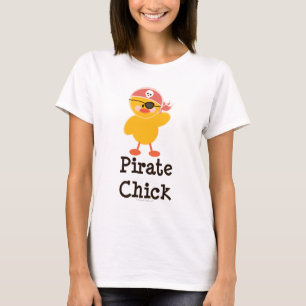 Pirate Chick Ringer Tee