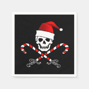 Pirate Christmas Party Paper Napkins