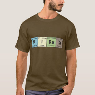 'Pirate' comedy science T-Shirt