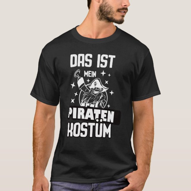 Pirate Costume Carnival T-Shirt (Front)