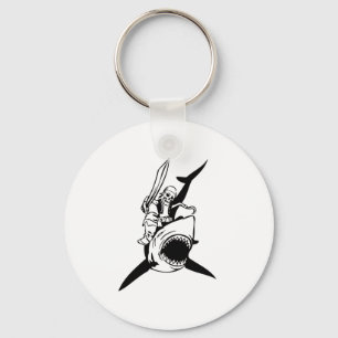 Pirate Costume Parties Accessories Skeleton Shark Key Ring