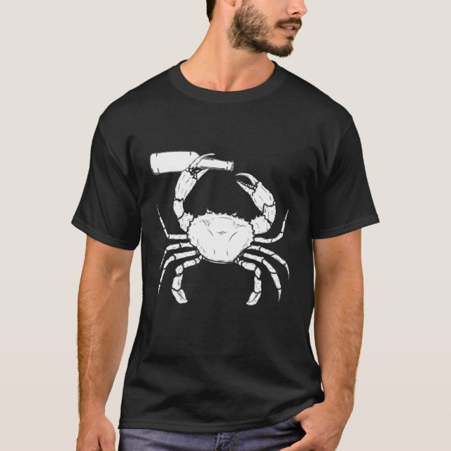 Pirate Crab Gift Crab T-Shirt (Front)