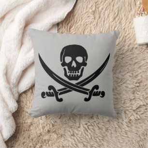 PIRATE CROSS & BONES PILLOWS