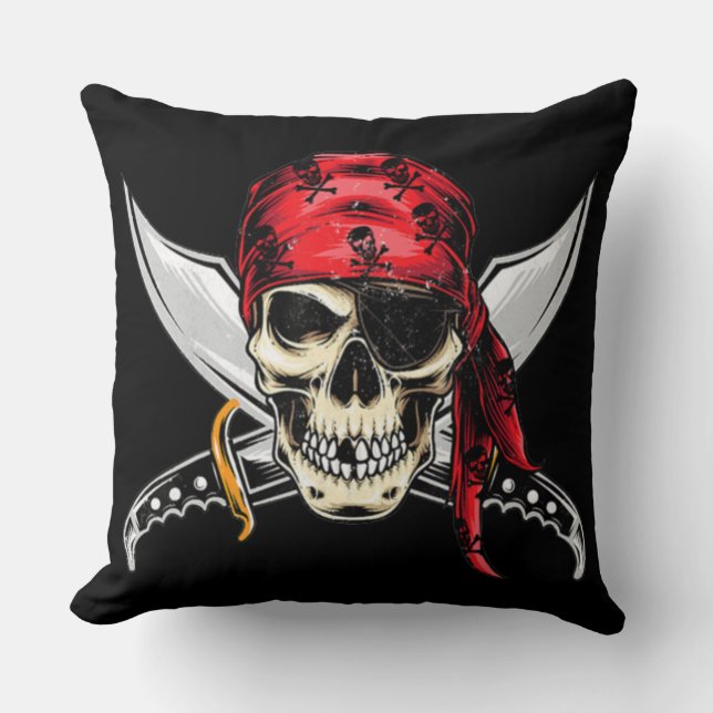 pirate  cushion (Front)
