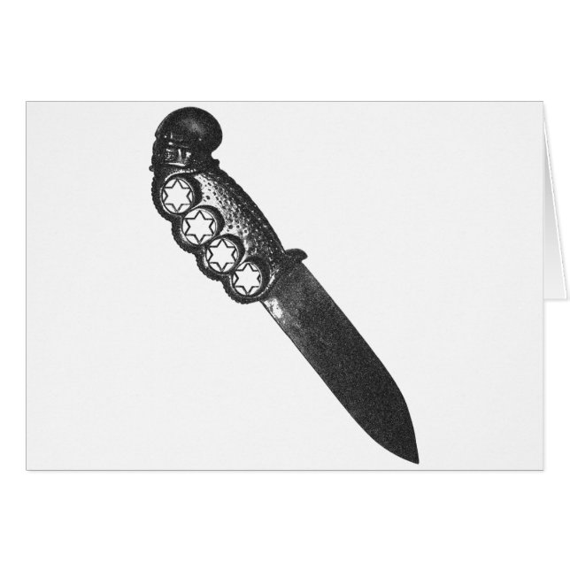 pirate dagger brass knuckles (Front Horizontal)