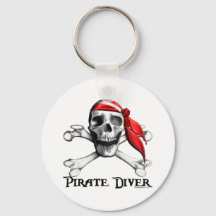 Pirate Diver Keychain