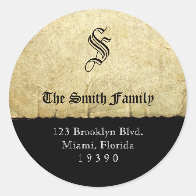 Pirate Doctrine Address Label Stickers (Front)