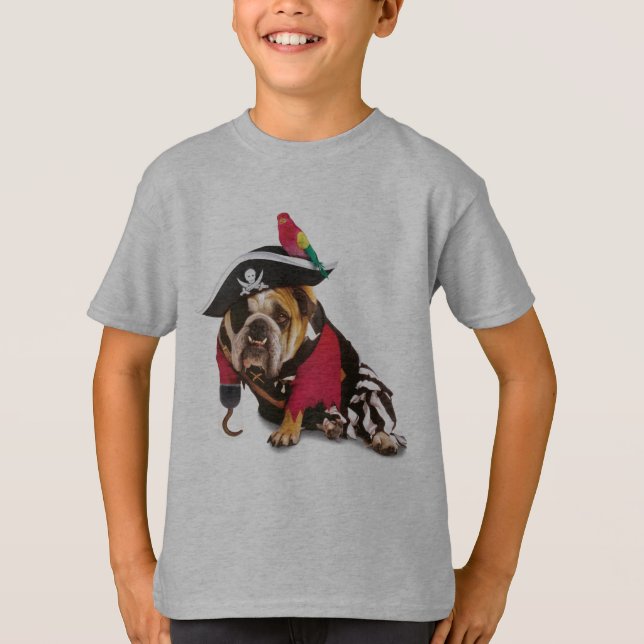 Pirate dog t-shirt (Front)
