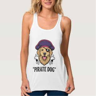 Pirate Dog Vintage Engraving Shirt Design_1