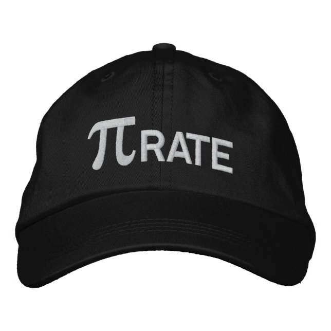 Pirate Embroidered Hat (Front)