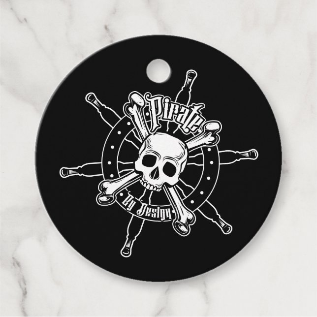Pirate Favour Tag (Front)