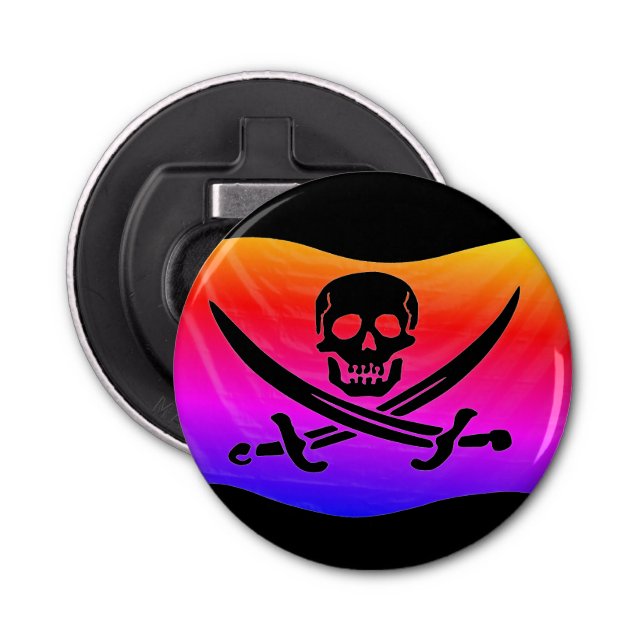 Pirate Flag Bottle Opener (Front)