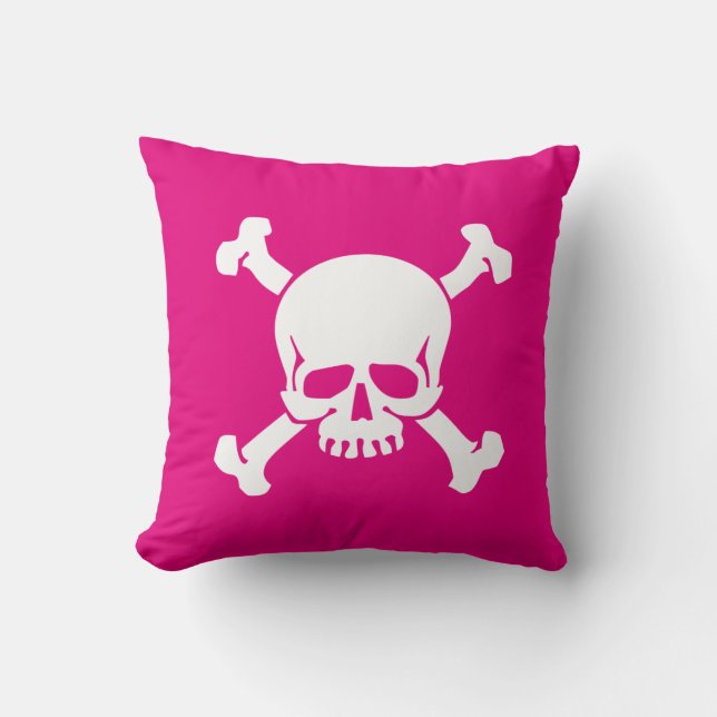 Pirate Flag Cushion (Front)