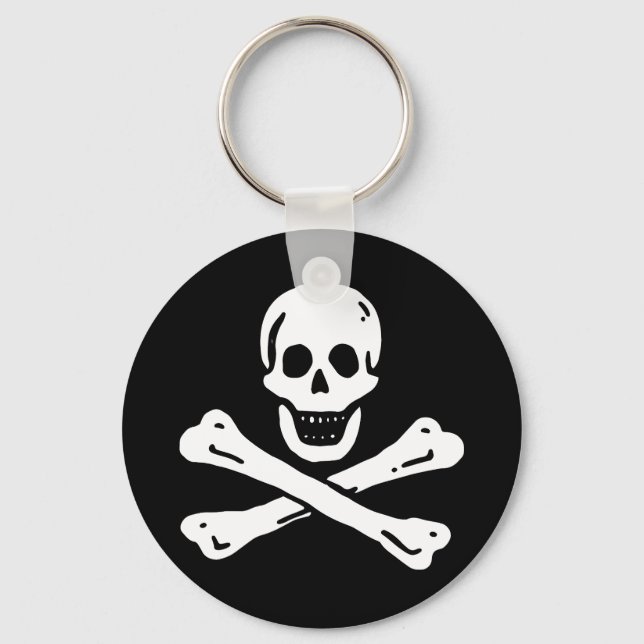 Pirate Flag Key Ring (Front)