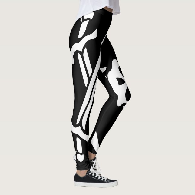 Pirate Flag Leggings (Right)