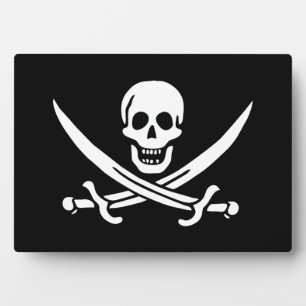 Pirate Flag Plaque