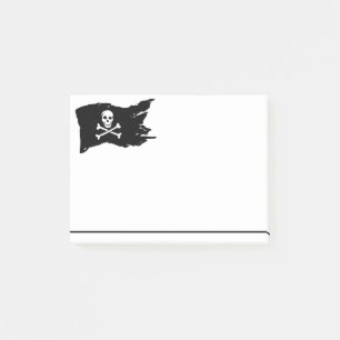 Pirate Flag Post it Notes