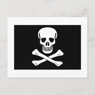 Pirate Flag Postcard