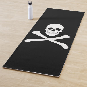 Pirate Flag (Skull and Crossbones) Yoga Mat